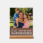 Personalized with photo and text acrylschild (Vorderseite)