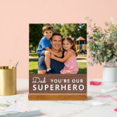 Personalized with photo and text acrylschild (Hochzeit)
