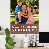 Personalized with photo and text poster (Heimbüro)