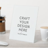 Personalized with Your Design, Logo, Message Sockelschild (In SItu)