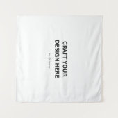 Personalized with Your Design, Logo, or Message Wandteppich (Vorderseite (Horizontal))