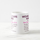 Personalized Wound Care Nurse Definition Gift Kaffeetasse (Mittel)
