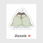 Personalized "Wrapped in Abundance" Collection Aufkleber (Blatt)