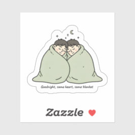 Personalized "Wrapped in Abundance" Collection Aufkleber