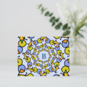 personalized write about bicycles postkarte (Stehend Vorderseite)