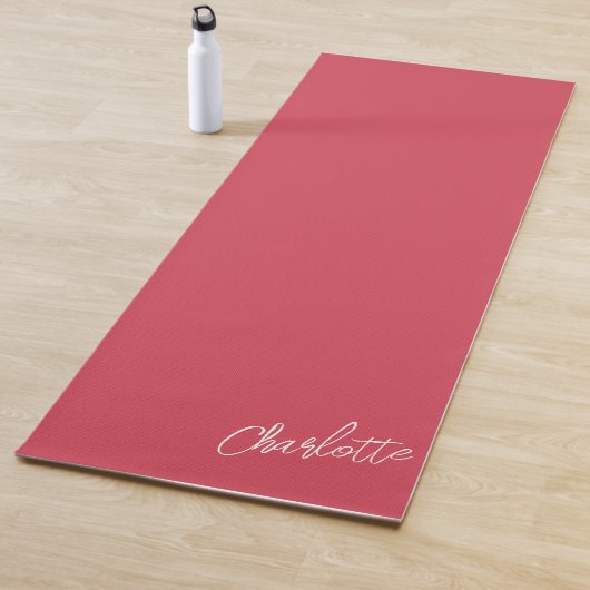 Personalized Yoga Mat | Custom Name Fitness Mat Yogamatte (Beispiel)