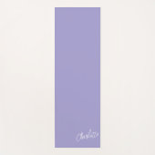 Personalized Yoga Mat | Custom Name Fitness Mat Yogamatte (Vorderseite)