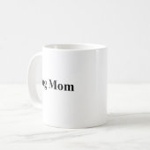 Personalized Yorkie Dog Mom Kaffeetasse (Vorderseite Links)