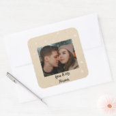 Personalized “You & Me Forever” Photo Sticker (Umschlag)