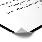 Personalized Your Funny Quote – Create Your Own Poster (Ecke)