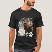 personalized your own Name and Photo custom dog  T-Shirt (Vorderseite)