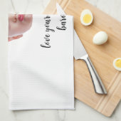 Personalized Your Photo & Text Mother’s Day Birth Geschirrtuch (Viertel Falte)