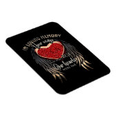 Personalized Your Wings Were Ready But Our Hearts Magnet (Rechte Seite)