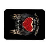 Personalized Your Wings Were Ready But Our Hearts Magnet (Horizontal)