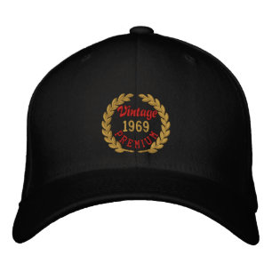 Personalized Your YEAR Premium Laurels Embroidery Bestickte Baseballkappe