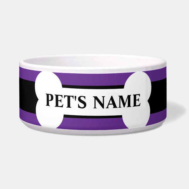 PersonalizedBone Design Pet Bowl Napf (Vorderseite)