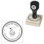 PersonalizedStamp-Gummi | Eigene Bäckerei-Logo Gummistempel (Stempel)