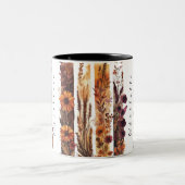 PersonalizedWildblumenMug 3 Zweifarbige Tasse (Mittel)