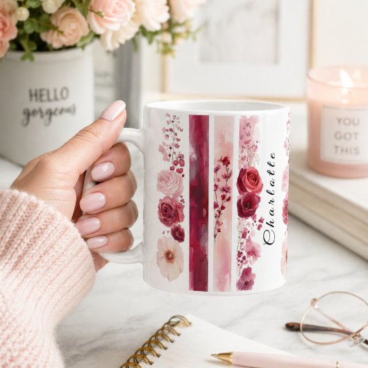 PersonalizedWildflowersMug Kaffeetasse