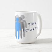 "PERSONALKONTO" KAFFEETASSE (VorderseiteRechts)