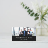 Personalmanagement Visitenkarte (Stehend Vorderseite)