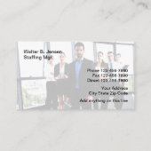 Personalmanagement Visitenkarte (Rückseite)