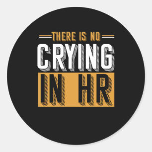 Personalmanager Mitarbeiter Management Admin Runder Aufkleber