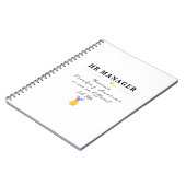 Personalmanager Notizblock (Linke Seite)