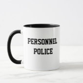 Personalpolizei Funny HR Nickname Geschenk Tasse (Links)