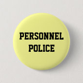 Personalpolizei - Personalabteilung Button (Vorderseite)