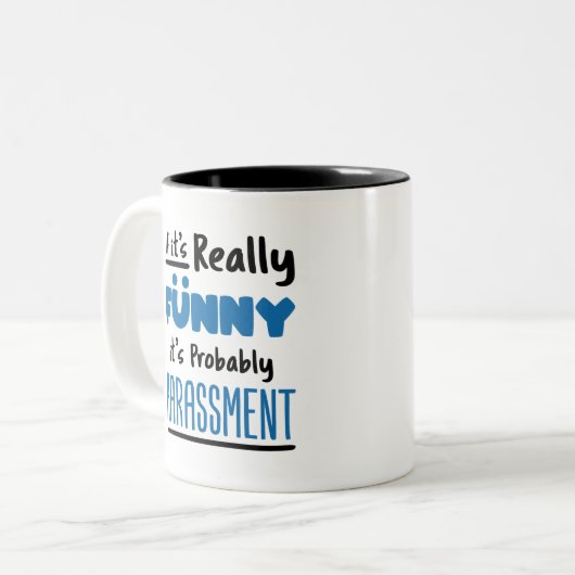 Personalressourcen, wenn es wirklich sonnig ist zweifarbige tasse (Vorderseite Links)