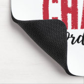 Personalverantwortlicher Chaos-Koordinator Mousepad (Ecke)