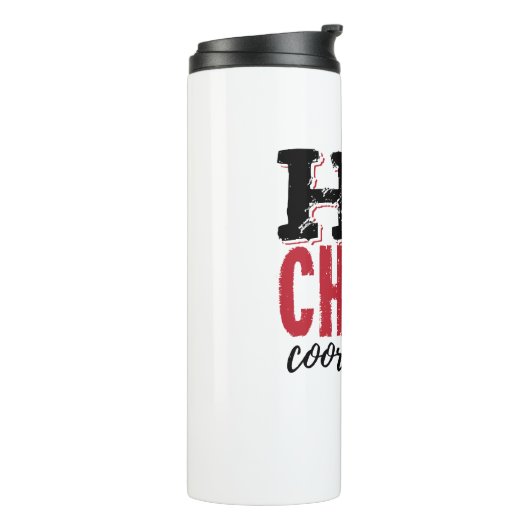 Personalverantwortlicher Chaos-Koordinator Thermosbecher (Nach links gedreht)