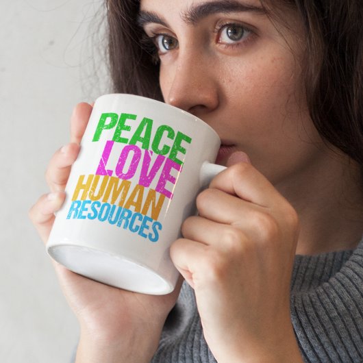 Personalverantwortlicher des Büros für die Liebe F Kaffeetasse