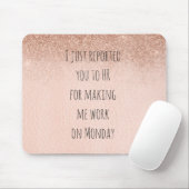 Personalverantwortlicher Funny Mousepad Büro Humor (Mit Mouse)