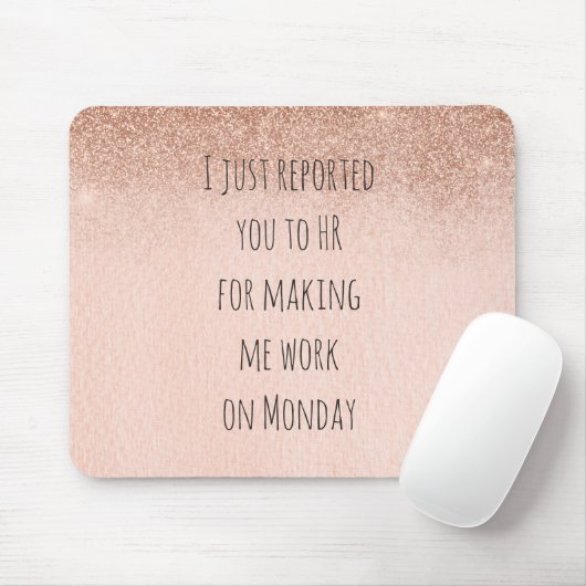 Personalverantwortlicher Funny Mousepad Büro Humor (Mit Mouse)