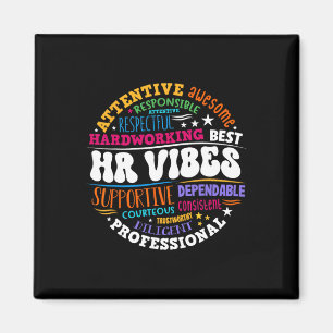 Personalwesen Hr Vibes Analyst Mitarbeiter Anerken Magnet