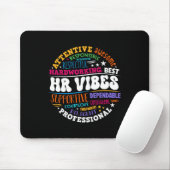 Personalwesen Hr Vibes Analyst Mitarbeiter Anerken Mousepad (Mit Mouse)