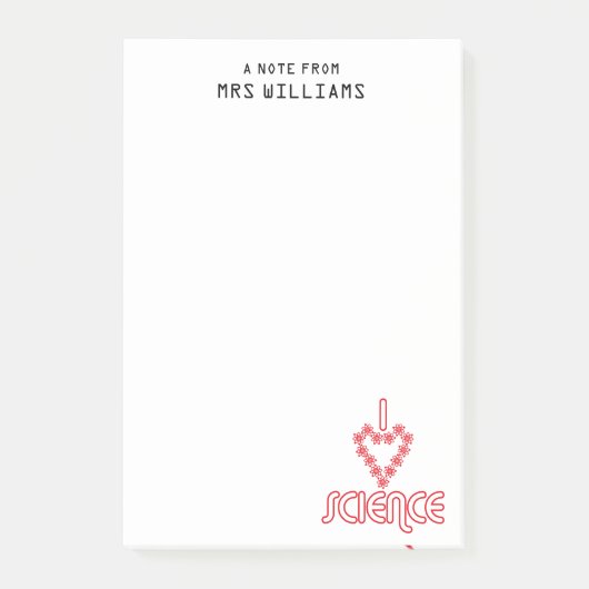 Personalwesen in der Liebe Post-it Klebezettel (Vorderseite)