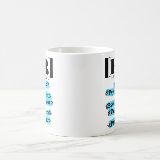 Personalwesen Unbürokratische und sonnige Personal Kaffeetasse (Mittel)