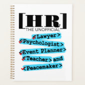 Personalwesen Unbürokratische und sonnige Personal Planer (Vorderseite)