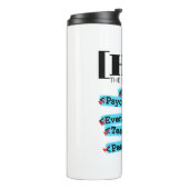 Personalwesen Unbürokratische und sonnige Personal Thermosbecher (Nach links gedreht)