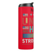  personaUnited Hope Strong Nation."Thermal Tumbler Thermosbecher (Nach links gedreht)