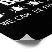 Personen, die die beste Passwortcodierung schreibe Poster (Ecke)