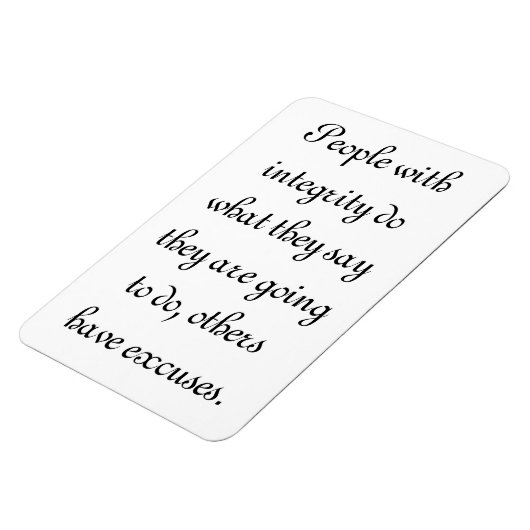 Personen mit Integrität Magnet (Linke Seite)