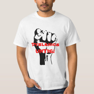 Personen mit Lesestörung lösen sich! T-Shirt