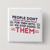 Personen - Schaltfläche Platz Button (Vorderseite)