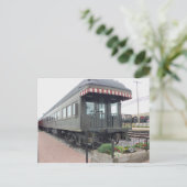 Personenkraftwagen. Straßburger Eisenbahn Postkarte (Stehend Vorderseite)