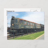 Personenkraftwagen. Straßburger Eisenbahn. Postkarte (Vorne/Hinten)