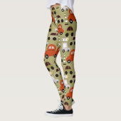 Personenkraftwagen und Ampeln Leggings (Links)